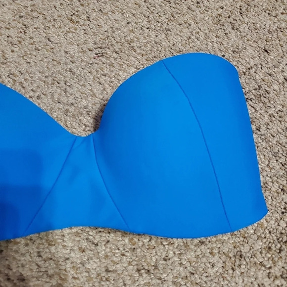 Mikoh Women's Tulum Padded Bikini Swim Top M - Picture 3 of 7